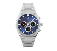 Pierre Lannier - Chronographen Copilote - Quartz Uhrwerk - Gehäusedicke: 9.6 mm - Gehäusebreite: 42.5 mm - Edelstahl - Bleu - 5 ATM