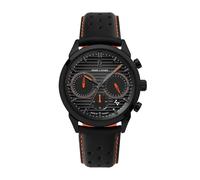 Pierre Lannier Chronographen Monarck Noir - Orange