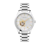 Pierre Lannier FLEURET Men's Watch Silver Dial Silver Steel Braceletqc