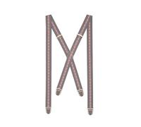 Pierrot Dünne Hosenträger für Männer Made in Germany/Frankreich - Starker Gummizug & 4 Extra Starke X-Clips - Verstellbare Länge bis zu 130cm - Garantie auf Lebenszeit - 100% DEUTSCH & FRANZÖSISCH