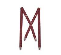Pierrot Dünne Hosenträger für Männer Made in Germany/Frankreich - Starker Gummizug & 4 Extra Starke X-Clips - Verstellbare Länge bis zu 130cm - Garantie auf Lebenszeit - 100% DEUTSCH & FRANZÖSISCH