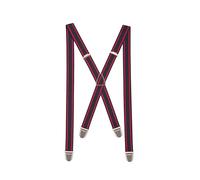 Pierrot Dünne Hosenträger für Männer Made in Germany/Frankreich - Starker Gummizug & 4 Extra Starke X-Clips - Verstellbare Länge bis zu 130cm - Garantie auf Lebenszeit - 100% DEUTSCH & FRANZÖSISCH