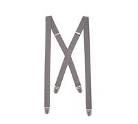 Pierrot Dünne Hosenträger für Männer Made in Germany/Frankreich - Starker Gummizug & 4 Extra Starke X-Clips - Verstellbare Länge bis zu 130cm - Garantie auf Lebenszeit - 100% DEUTSCH & FRANZÖSISCH