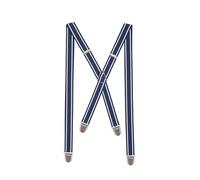 Pierrot Dünne Hosenträger für Männer Made in Germany/Frankreich - Starker Gummizug & 4 Extra Starke X-Clips - Verstellbare Länge bis zu 130cm - Garantie auf Lebenszeit - 100% DEUTSCH & FRANZÖSISCH
