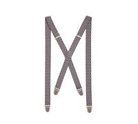 Pierrot Dünne Hosenträger für Männer Made in Germany/Frankreich - Starker Gummizug & 4 Extra Starke X-Clips - Verstellbare Länge bis zu 130cm - Garantie auf Lebenszeit - 100% DEUTSCH & FRANZÖSISCH