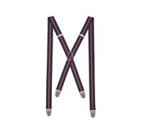 Pierrot Dünne Hosenträger für Männer Made in Germany/Frankreich - Starker Gummizug & 4 Extra Starke X-Clips - Verstellbare Länge bis zu 130cm - Garantie auf Lebenszeit - 100% DEUTSCH & FRANZÖSISCH