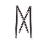 Pierrot Dünne Hosenträger für Männer Made in Germany/Frankreich - Starker Gummizug & 4 Extra Starke X-Clips - Verstellbare Länge bis zu 130cm - Garantie auf Lebenszeit - 100% DEUTSCH & FRANZÖSISCH