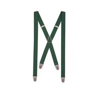 Pierrot Dünne Hosenträger für Männer Made in Germany/Frankreich - Starker Gummizug & 4 Extra Starke X-Clips - Verstellbare Länge bis zu 130cm - Garantie auf Lebenszeit - 100% DEUTSCH & FRANZÖSISCH