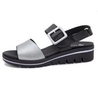 PieSanto - 250773 Sandalen mit herausnehmbarer Innensohle aus Metall und Stahl für Damen, Stahl 37884, 40 EU
