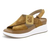 PieSanto - 260383 herausnehmbare Innensohle aus Walnusswildleder für Damen, Walnuss 38825, 35 EU
