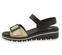 PieSanto - 260774 Sandalen mit herausnehmbarer Innensohle für Damen, Sand 38885, 41 EU