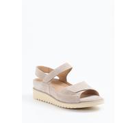 Piesanto Sandale in beige/grau in Größe: 38 für Damen Weite: H