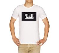 Pigalle Herren T-Shirt Weiß