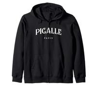 Pigalle Paris Classic Schriftzug Kapuzenjacke