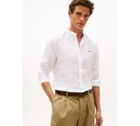 PIGMENT DYE STAND COLLAR SHIRT L