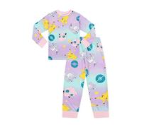 Pikachu-Pyjama-Set für Mädchen, Pokemon-Motiv, Fleece, Rosa, rose, 7-8 Years