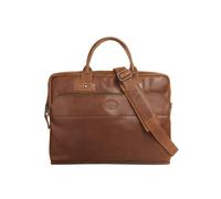 Aktentasche PIKÉ Gr. B/H/T: 30 cm x 40 cm x 8 cm onesize, braun Damen Taschen Aktenkoffer echt Leder (69721553-0)
