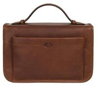 PIKÉ Herren Kulturtasche Echt Leder Vintage Leder Waschtasche