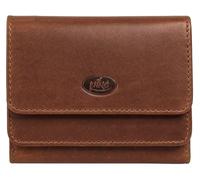 piké Geldbörse Echt Leder Herren, Damen | RFID Geldbeutel, Brieftasche klein, Herren Portemonnaie 2-fach klappbar, Münzfach, Kartenetui aus Rindleder braun | 022083