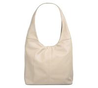 piké Shopper Echt Leder Damen 015955 Made in Italy | geräumige Tragetasche mit 2 Hauptfächern