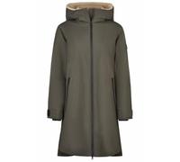 Pikeur Damen Raincoat wasserdichter Mantel Teddy-Abfütterung deep Khaki HW 2025 (40)