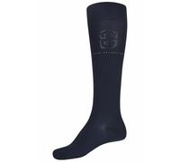 Pikeur Damen Socken Knee Socks Logo Nightblue Selection FS 2026, Größe:41-43
