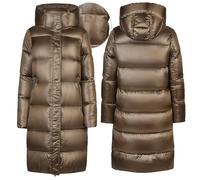 Pikeur Damen Wintermantel Quilted Coat Slate Brown Selection HW 25, Größe:36