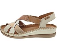 Pikolinos Keilsandalen in Leder CADAQUES für Frauen Farbe MARFIL