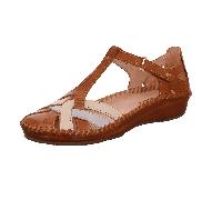 Pikolinos Slipper Halbschuh gelocht oder geflochten P.VALLARTA 655 für Damen, braun, Gr. 41 EU