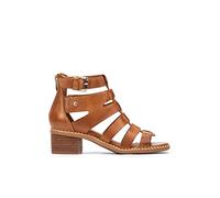 Pikolinos Absatzsandalen in Leder BLANES für Frauen Farbe Brandy