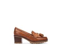 Pikolinos Absatzschuhe in Leder LLANES für Frauen Farbe Brandy