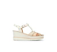 Pikolinos Keilsandalen AGUADULCE Leder Damen Weiß