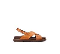 Pikolinos Aitana Damen Flache Sandalen | Leder | Extra Leicht | Hellbraun
