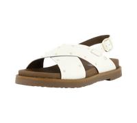 Riemchensandale PIKOLINOS "PIKOLINOS Sandalen Leder", Damen, Gr. 38, weiß, braun, Leder, Schuhe Riemchensandale (36937031-38) weiß, braun