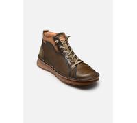 Schnürstiefelette PIKOLINOS "PIKOLINOS Stiefelette Leder", Damen, Gr. 38, olive, Leder, Schuhe Schnürstiefelette (17880928-38) olive
