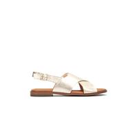 Pikolinos Algar Flache Sandalen Damen | Leder | Schnalle | Silber