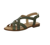 Pikolinos Sandale Algar W0X-0556ST Damen Rindsleder gekreuzte Riemchen Grün Größe 40
