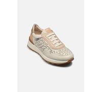 Pikolinos Slipper Leder Beige/Weiß - 37
