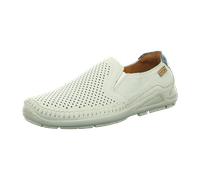 Pikolinos Azores Schuhe Slipper weiß gelocht 06H-3126 für Herren, weiß, Größe 43 EU