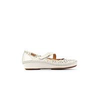 Pikolinos Ballerinas in Leder P. Vallarta für Frauen Farbe Blanco