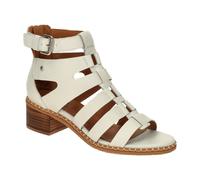 Pikolinos Absatzsandalen in Leder BLANES für Frauen Farbe Blanco