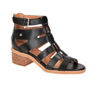 Pikolinos Absatzsandalen in Leder BLANES für Frauen Farbe BLACK