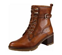 Pikolinos für Damen. W7H-8510 Braune Llanes Lederstiefeletten - Absatzhöhe 6cm (41), 5 bis 8 cm, Reißverschluss, Lässig