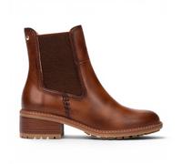Pikolinos Braune Leder-Chelsea-Stiefel mit Absatz für Frauen - Medina US 39