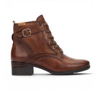 Pikolinos braune Leder-Schnürstiefel mit mittlerem Absatz - Malaga US 39