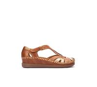 Pikolinos Cadaques Halboffene Schuhe Damen | Leder | Hellbraun