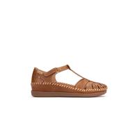 Pikolinos Cadaques Halboffene Schuhe Damen | Leder | Hellbraun