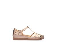 Pikolinos Cadaques Halboffene Schuhe Damen | Leder | Silber