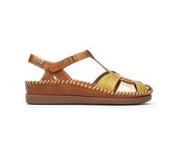 Pikolinos Cadaques T-Steg Sandale braun grün W8K-0847C1 für Damen, braun, Größe 39 EU