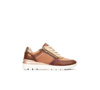 Pikolinos Cantabria Damen Sneaker | Leder | Extra leicht | Memory Foam | Beige